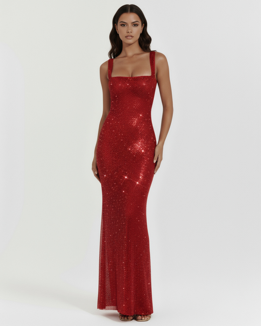 Scarlet Pasión™ – Vestido Brillo
