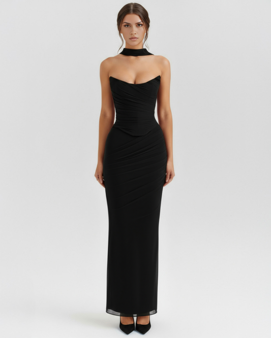 Terciopelo Negro™ – Vestido Ajustado